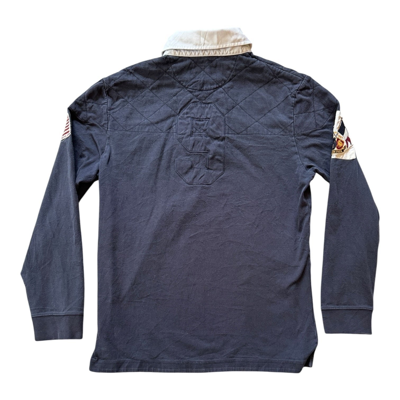 Large Eden Park Navy USA Rugby Shirt