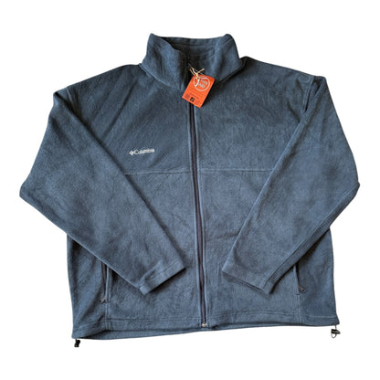 XXL Columbia Blue Full Zip Fleece