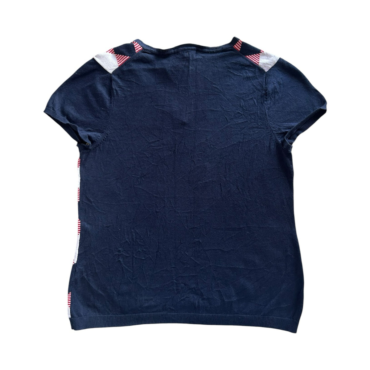 Woman's Extra large Tommy Hilfiger Navy, Red and White Jumper T-Shirt