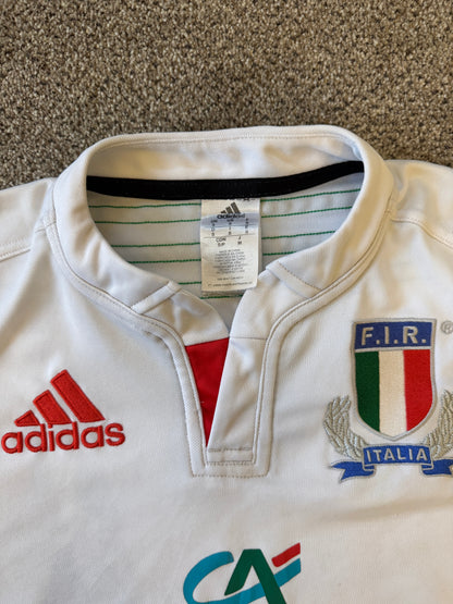 Small Adidas White Rugby Shirts