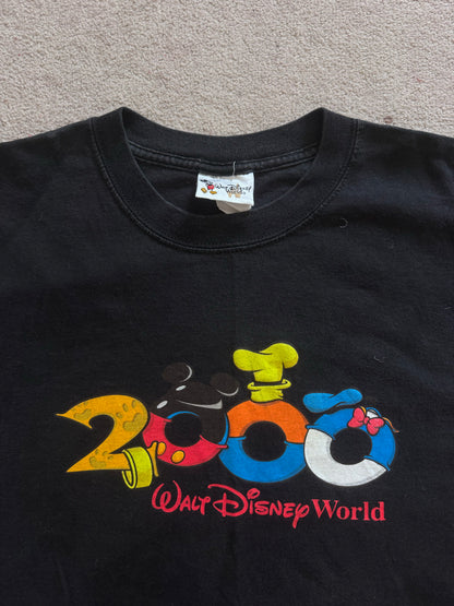 Large Walt Disney World 2000 Black T-Shirt