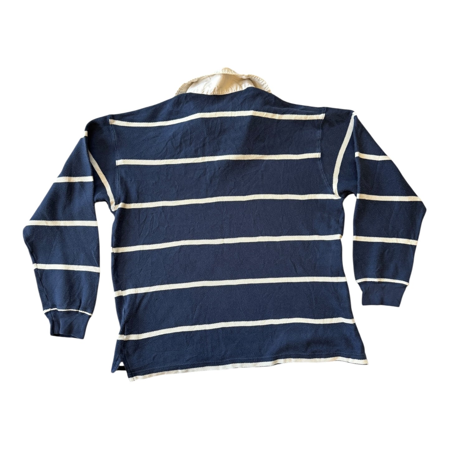 Large Gap Navy and White Rugby Shirt