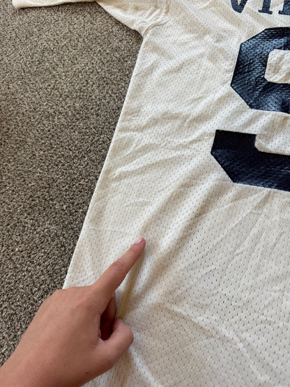 1980s Extra large Champion White Villanova Wildcats NCAA Jersey
