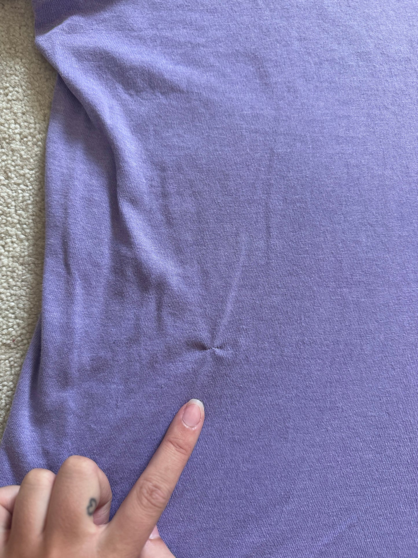XXL Nike Purple and Gold T-Shirt