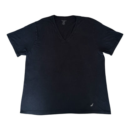 Extra large Nautica Black V-Neck T-Shirt