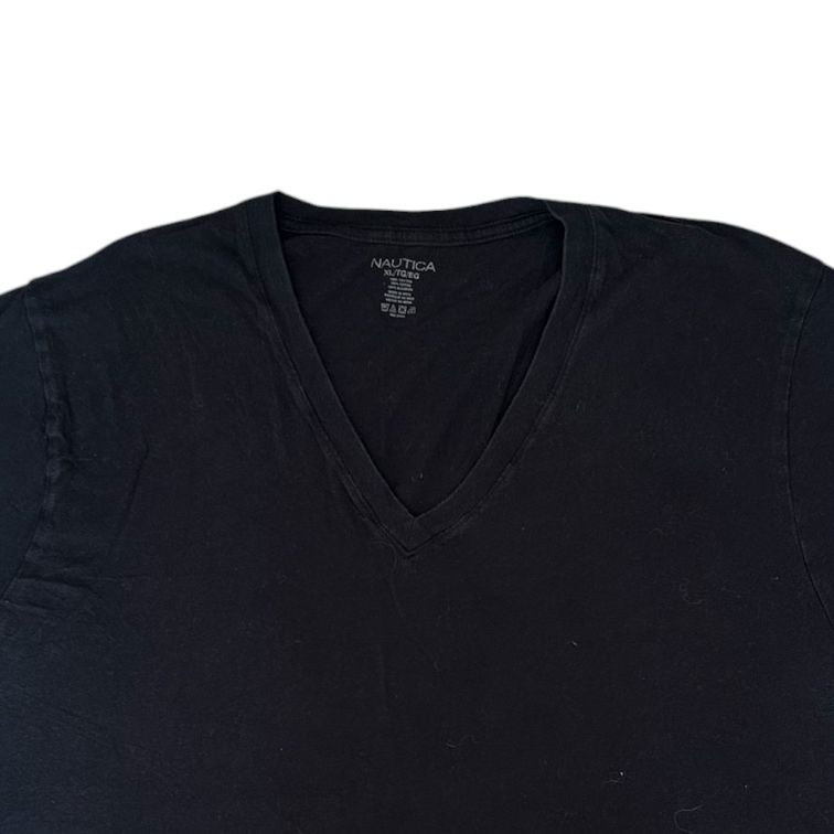 Extra large Nautica Black V-Neck T-Shirt
