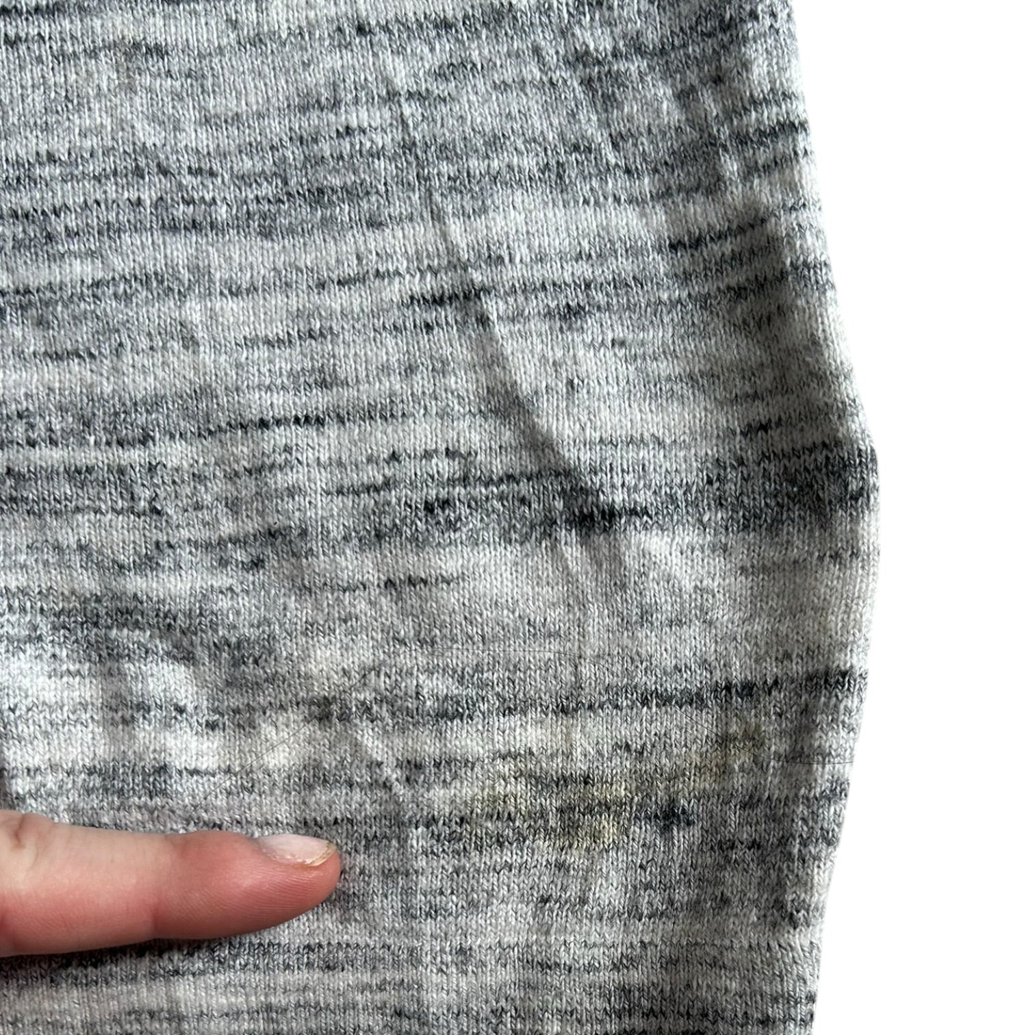 Large Gap Speckled Grey Sweatshirt