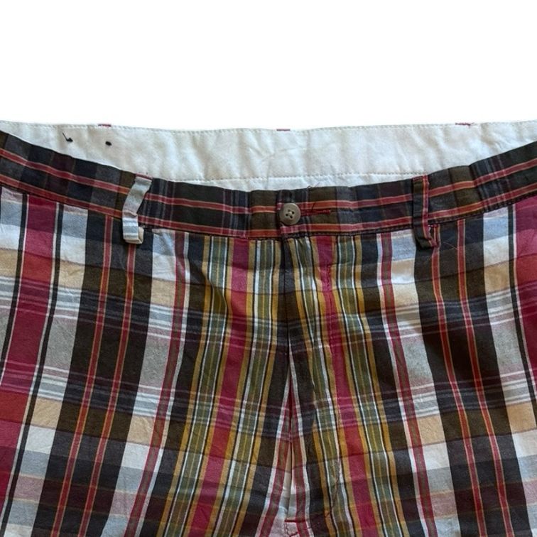 40" Ralph Lauren Red Checked Shorts
