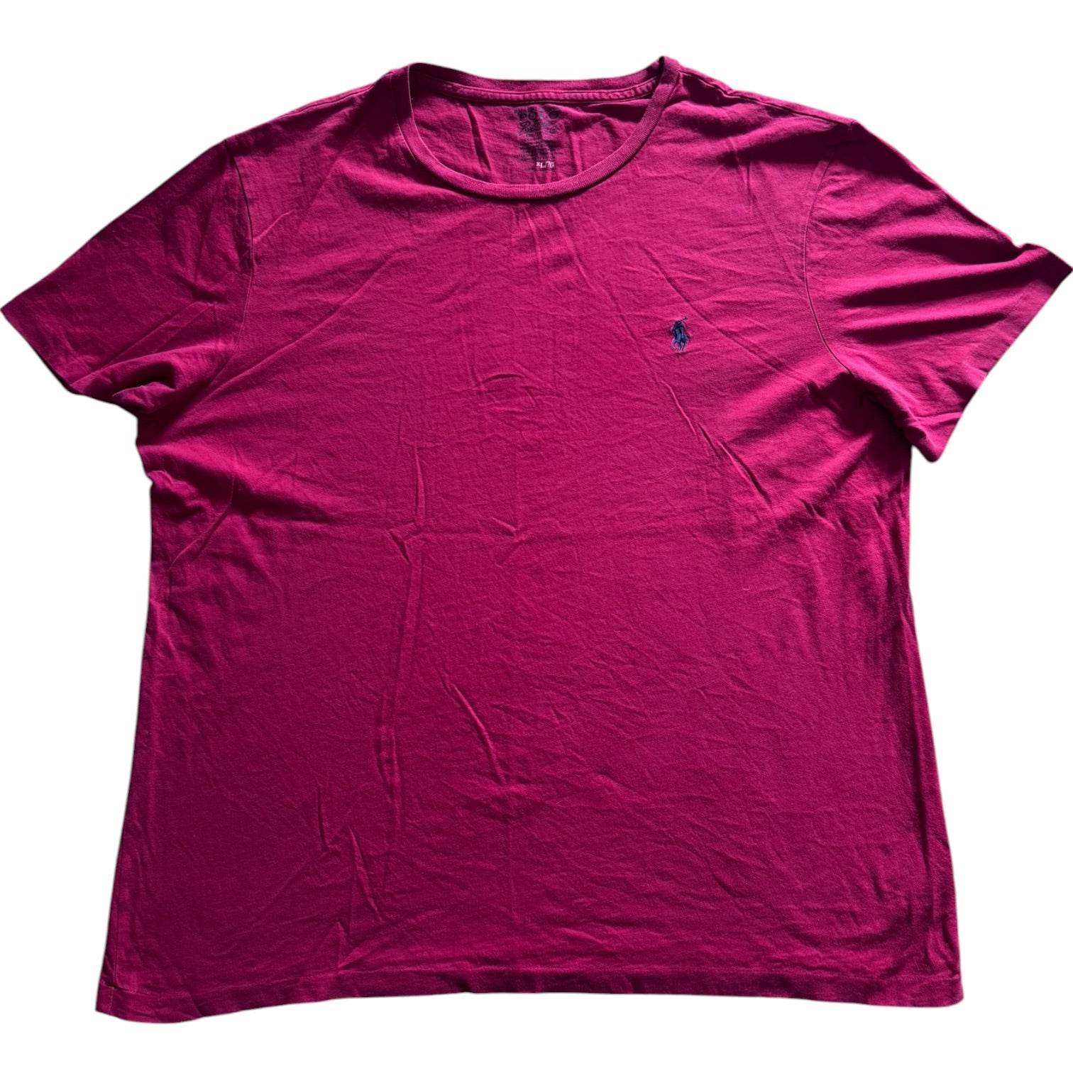 Extra large Ralph Lauren Magenta Red T-Shirt