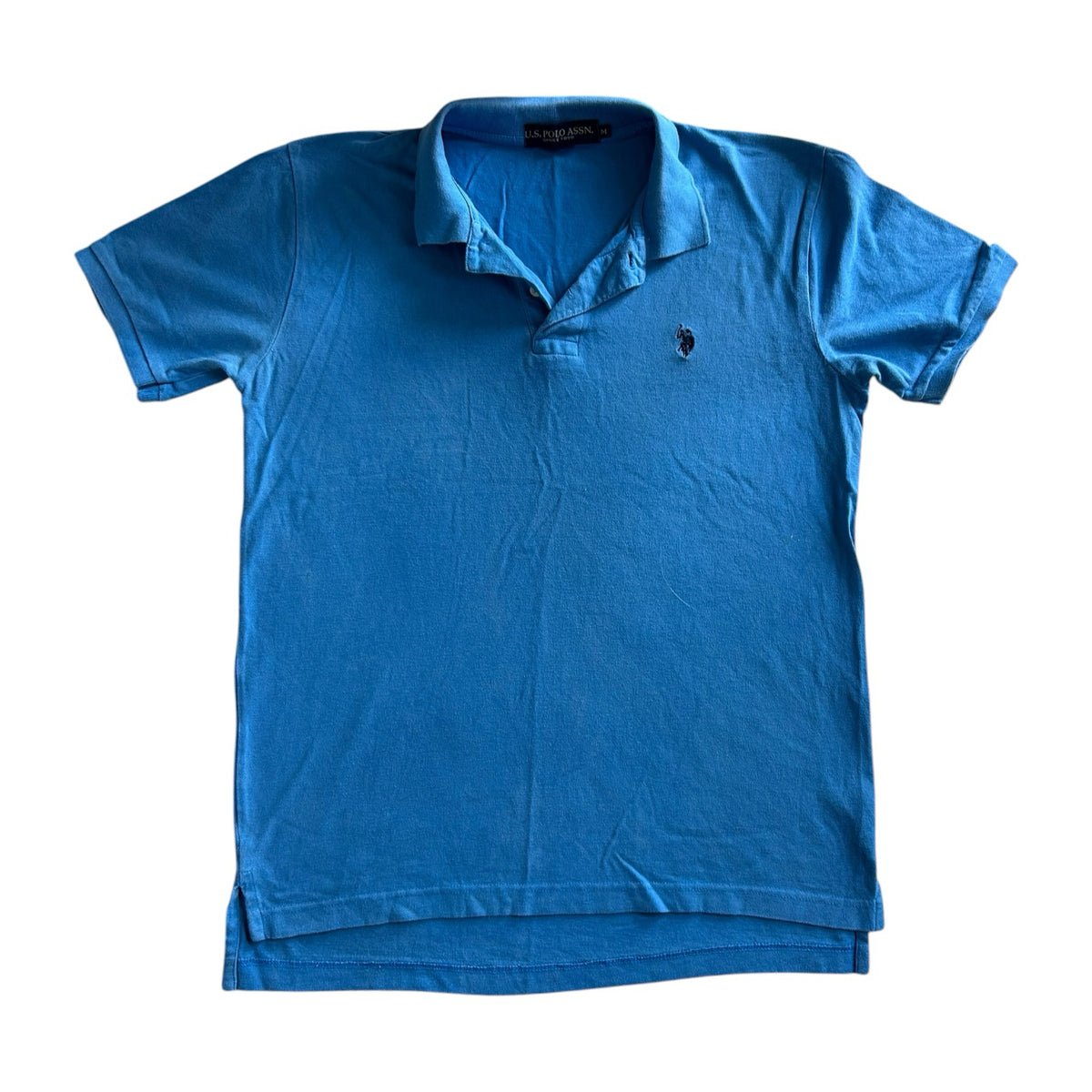 Medium U.S. Polo Assn. Blue Polo Shirt