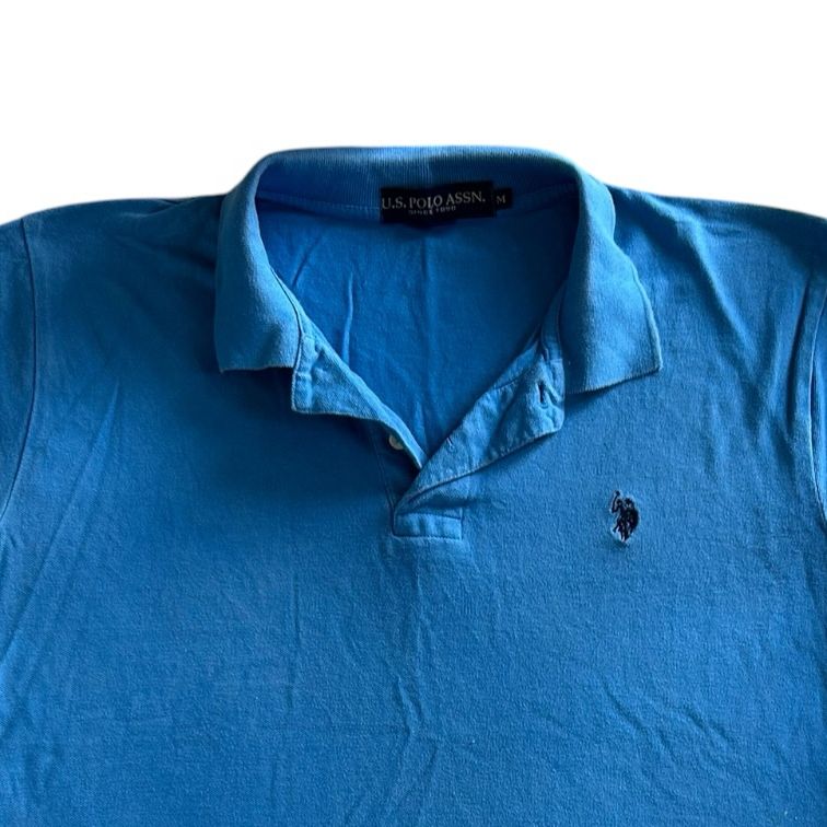 Medium U.S. Polo Assn. Blue Polo Shirt