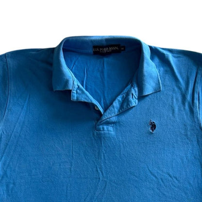 Medium U.S. Polo Assn. Blue Polo Shirt
