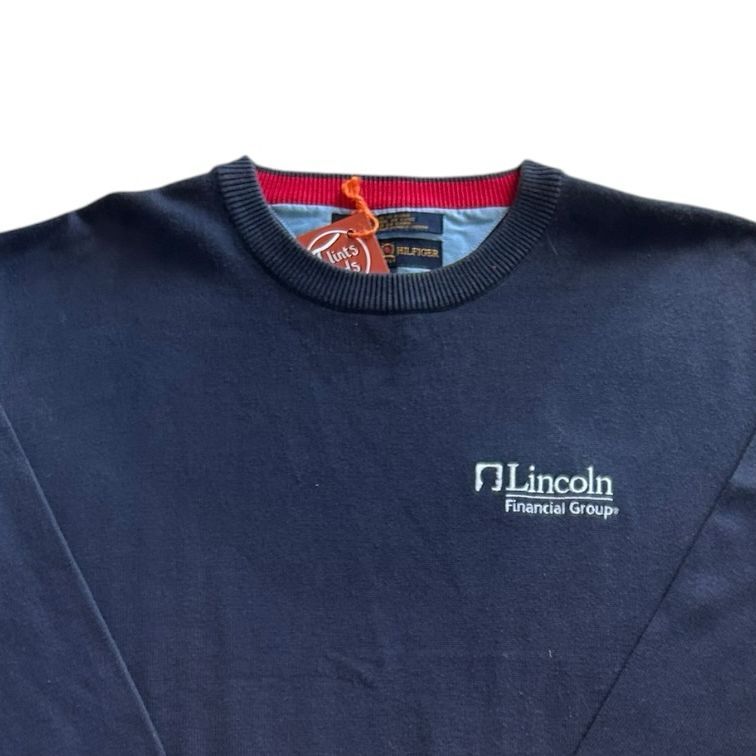 Medium Tommy Hilfiger Navy Lincoln Financial Group Sweatshirt