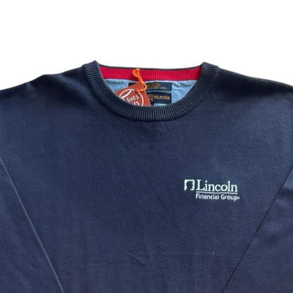 Medium Tommy Hilfiger Navy Lincoln Financial Group Sweatshirt
