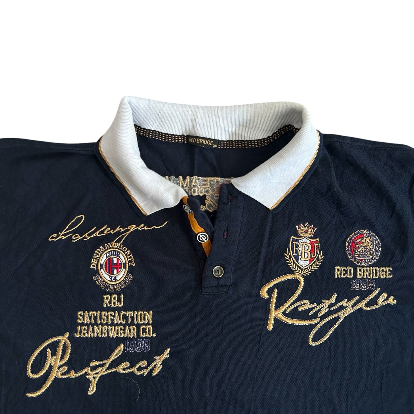 XXL Red Bridge Navy Polo Shirt