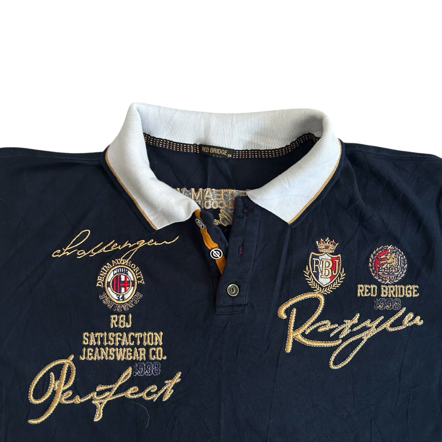 XXL Red Bridge Navy Polo Shirt