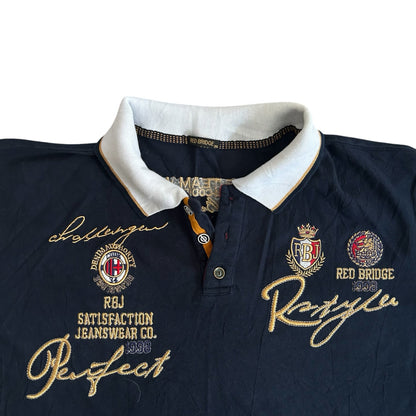 XXL Red Bridge Navy Polo Shirt