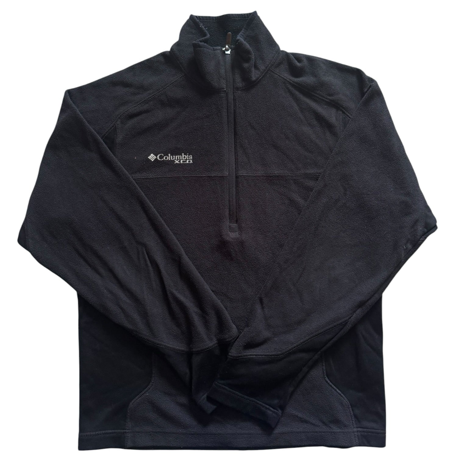 Small Columbia Black 1/4 Zip Fleece