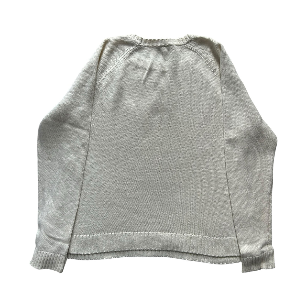 Woman's Extra large Ralph Lauren Beige Knitted Textured Jumper