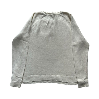 Woman's Extra large Ralph Lauren Beige Knitted Textured Jumper