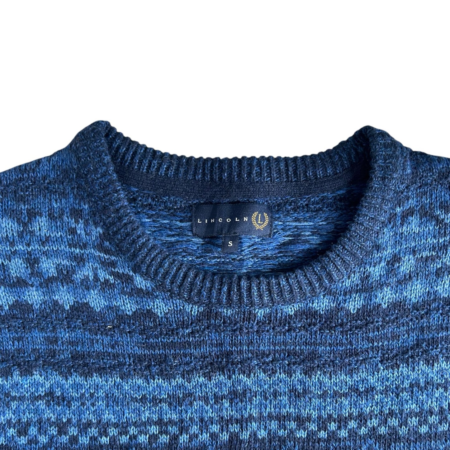 Small Lincoln Blue Knitted Jumper