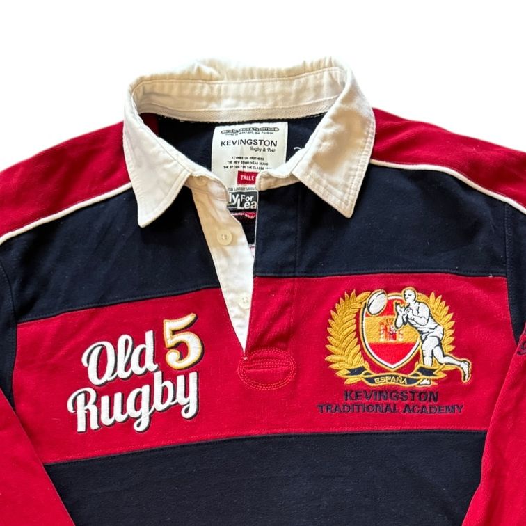 Small Kevingston Navy Spanish Rugby Shirt