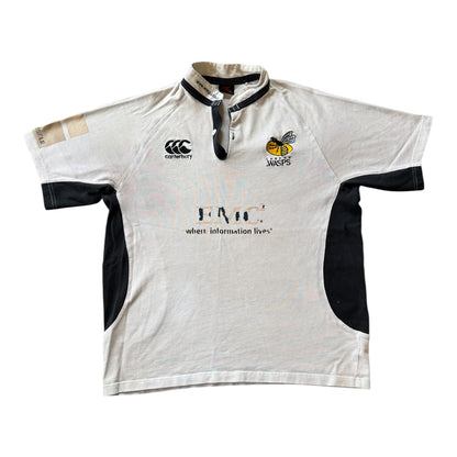 Extra large Canterbury White London Wasps Rugby Shirt