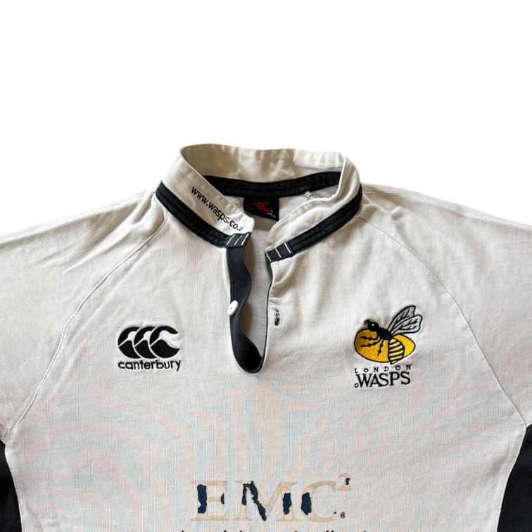Extra large Canterbury White London Wasps Rugby Shirt