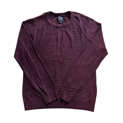 Medium Gap Burgundy Red Crewneck Jumper