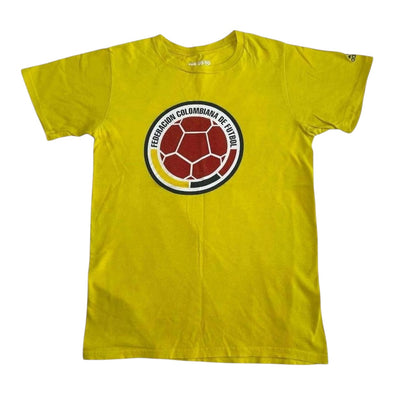 Small Adidas Yellow Colombia Football T-Shirt