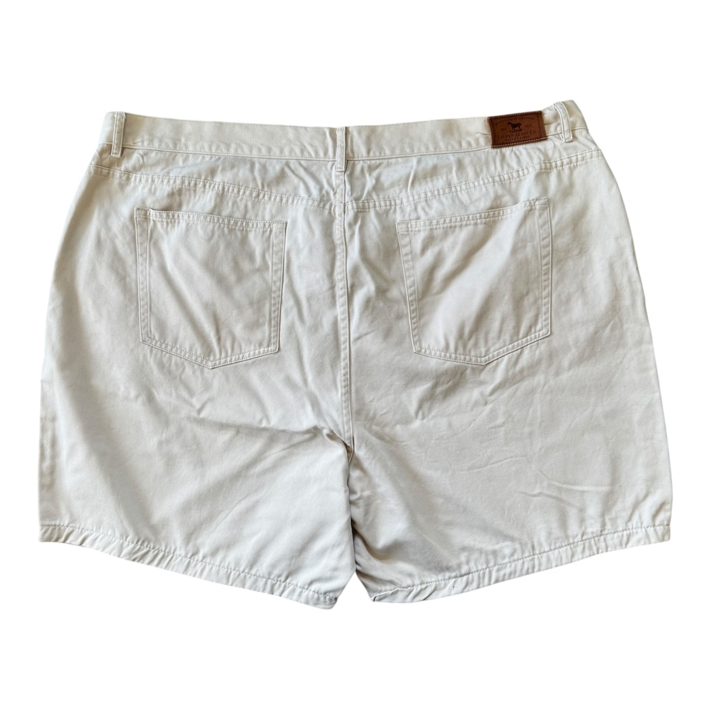 Woman's Size 22 Ralph Lauren Beige Shorts