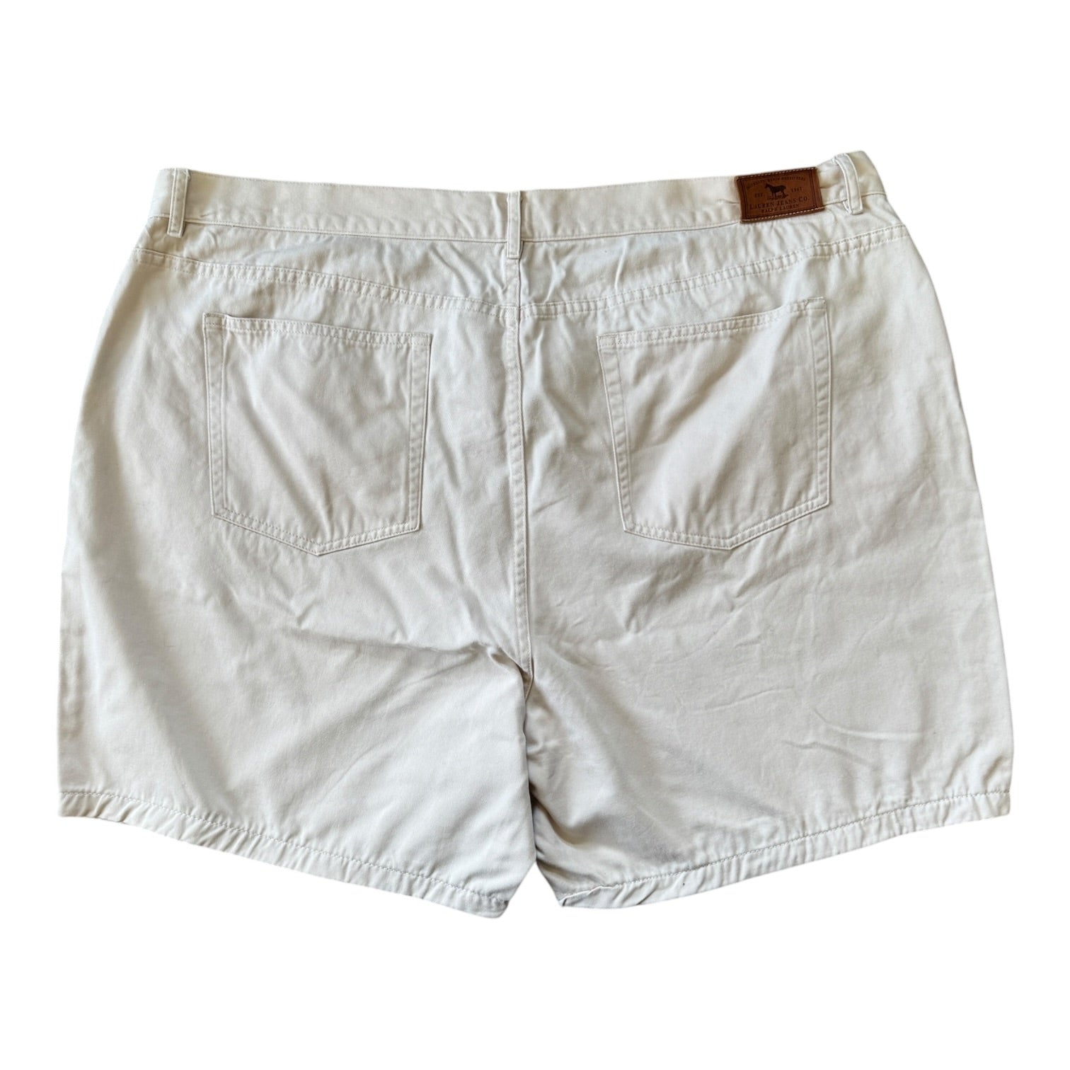 Woman's Size 22 Ralph Lauren Beige Shorts