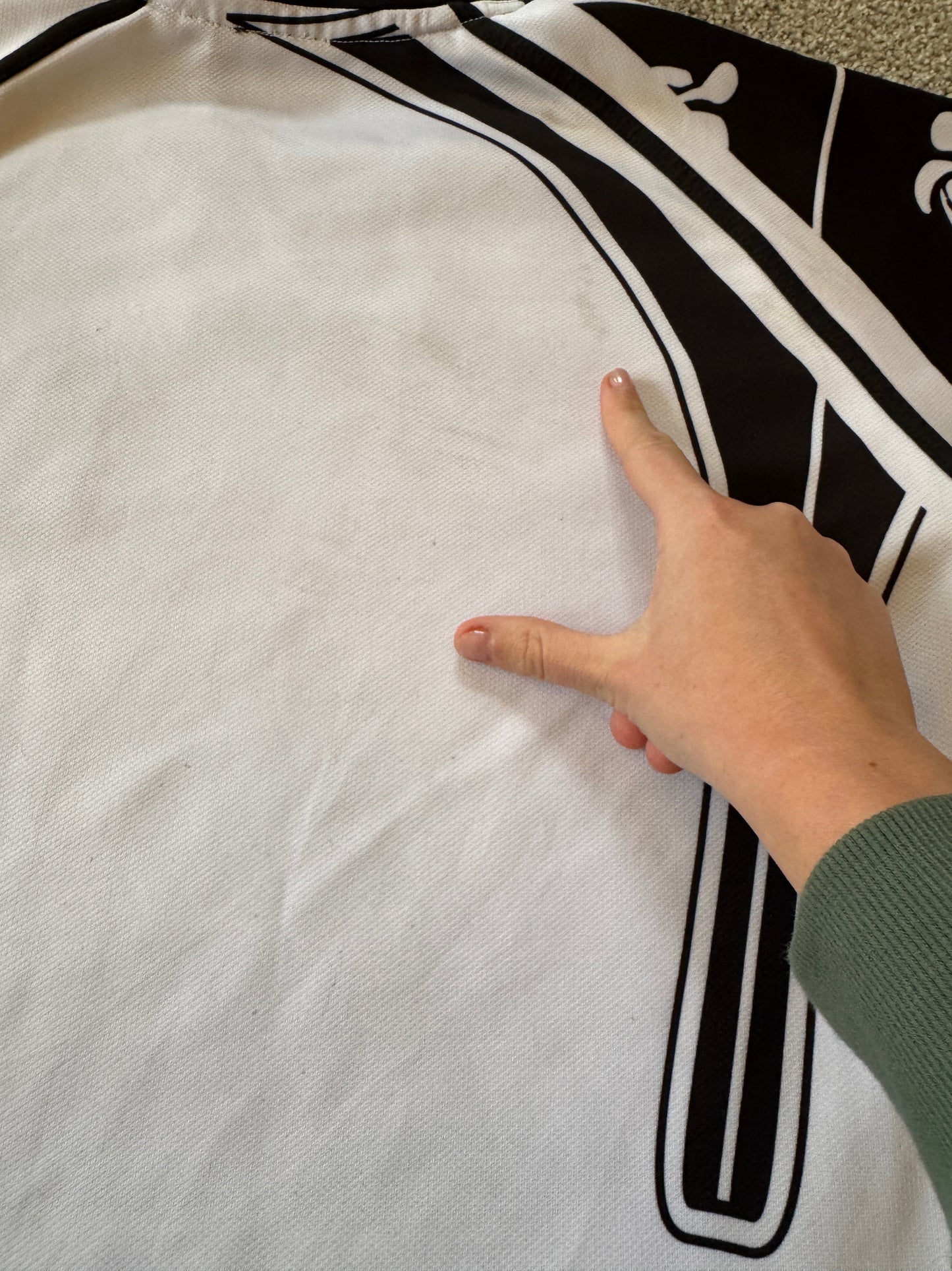 Small Kooga 2010 White Fiji Rugby Shirt