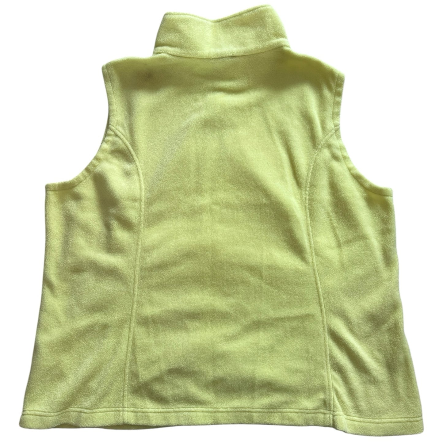 XXL Columbia Yellow Sleeveless Gilet Fleece
