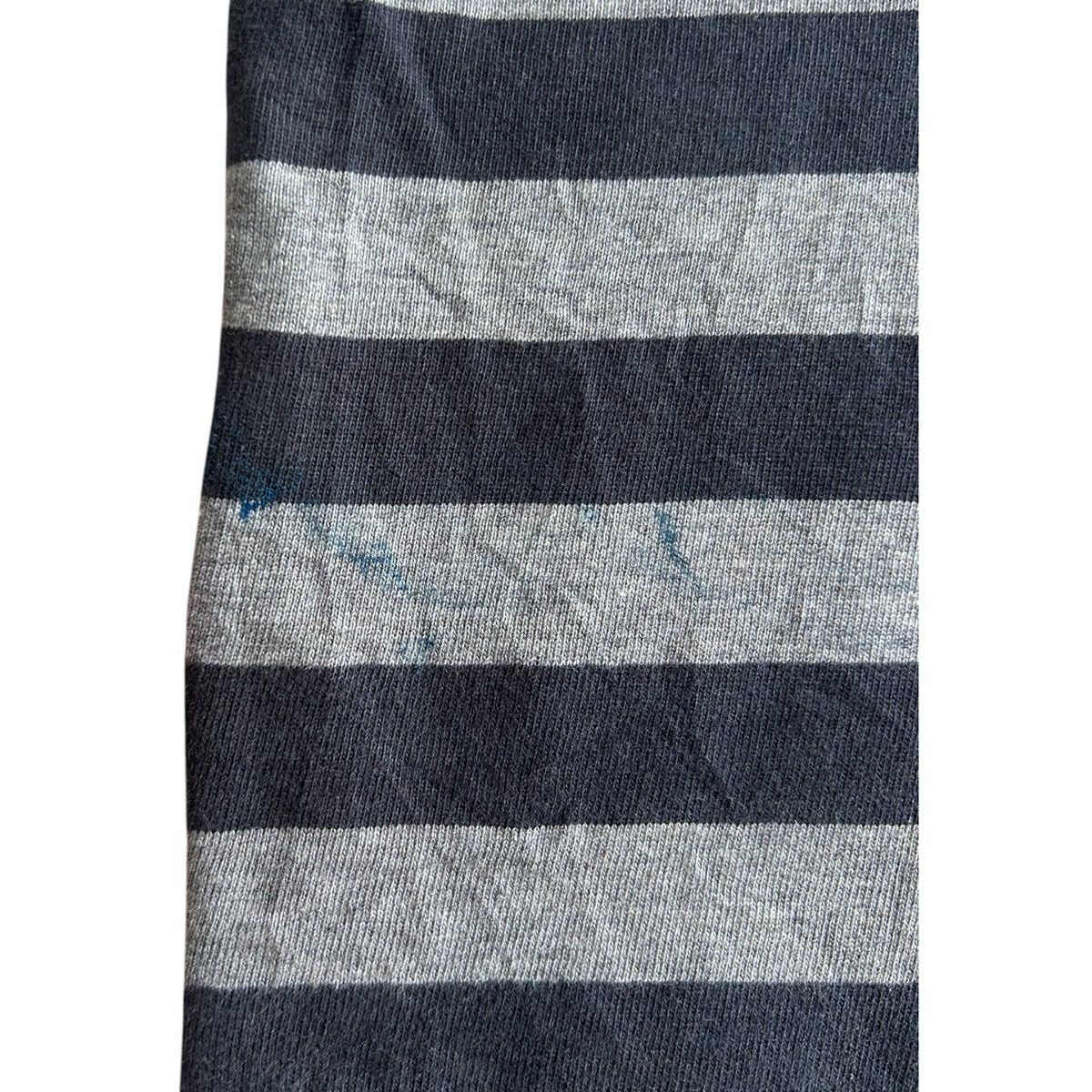Medium Lafayette Grey and Navy Rugby Shirt