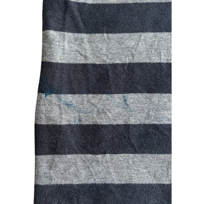 Medium Lafayette Grey and Navy Rugby Shirt