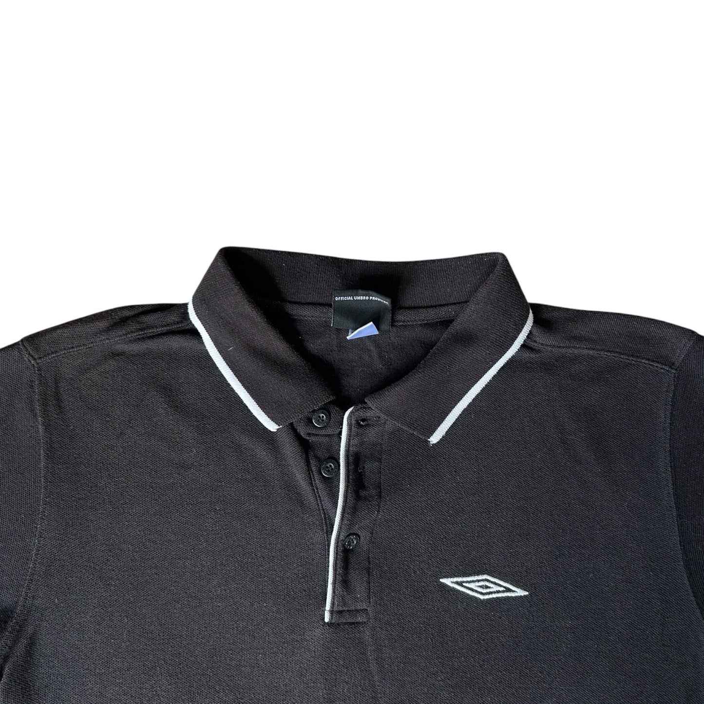 Medium Umbro Black Polo Shirt