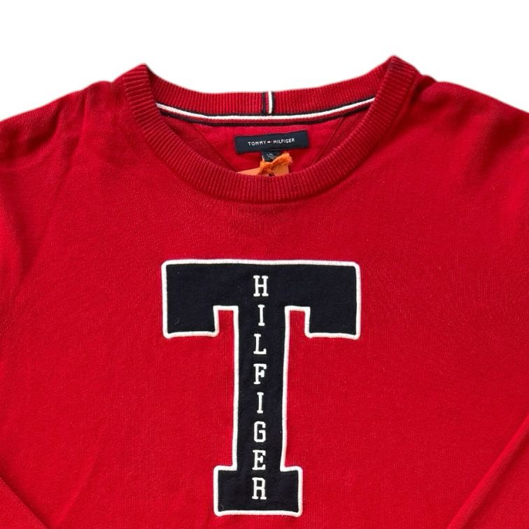 Extra large Tommy Hilfiger Red 'T' Sweatshirt