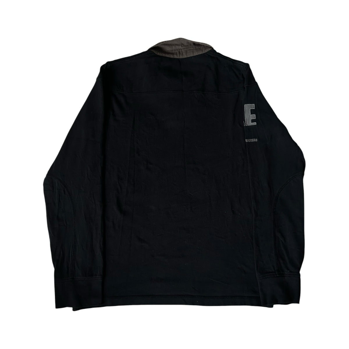 Large Esprit Black Rugby Shirt
