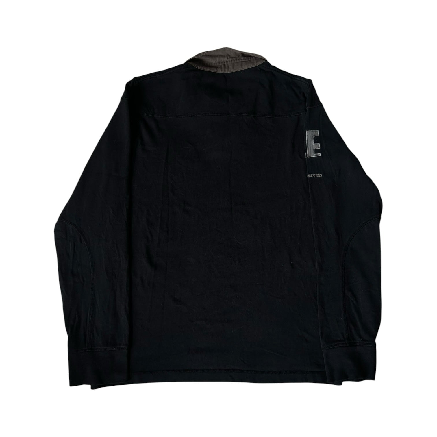 Large Esprit Black Rugby Shirt