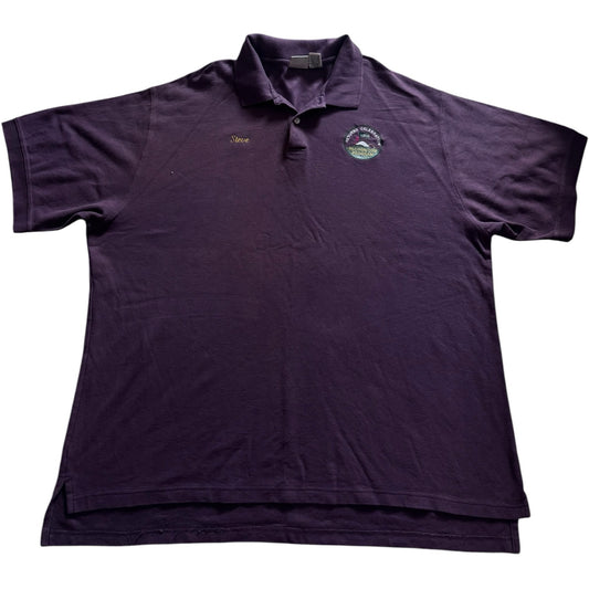 XXL L.L.bean Faded Purple Polo Shirt