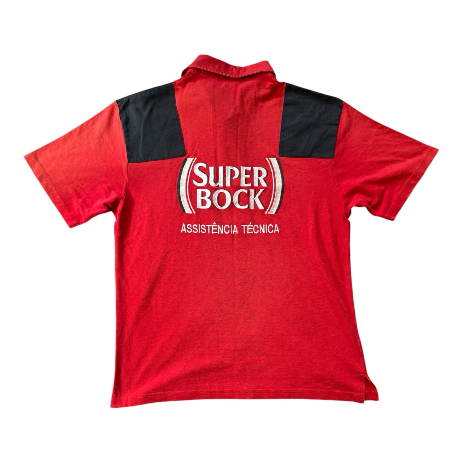 Large Super Bock Red Polo Shirt