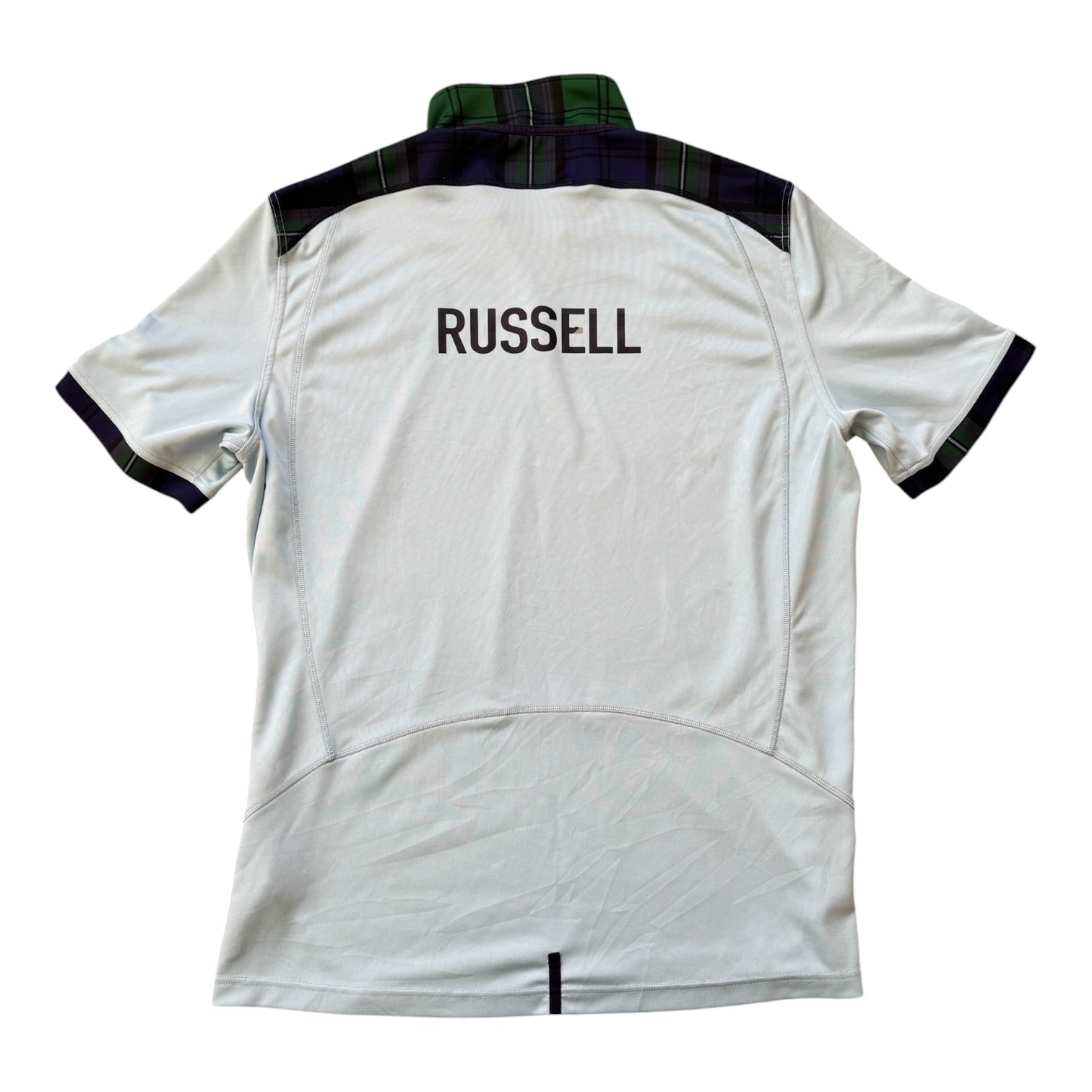4XL 2019 Scotland Rugby Russell Blue Rugby Shirt