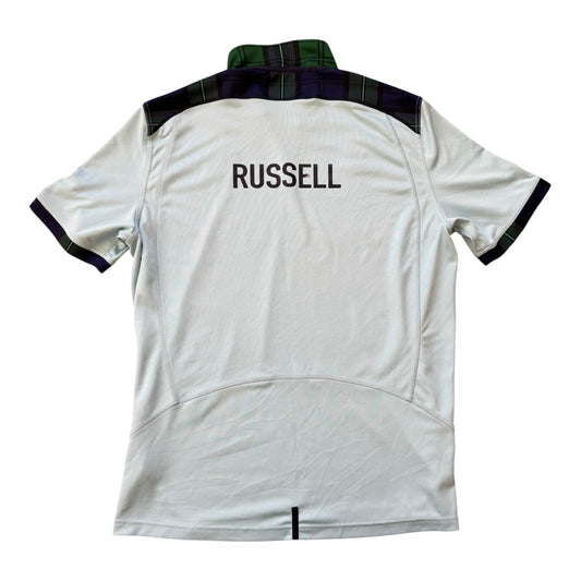 4XL 2019 Scotland Rugby Russell Blue Rugby Shirt