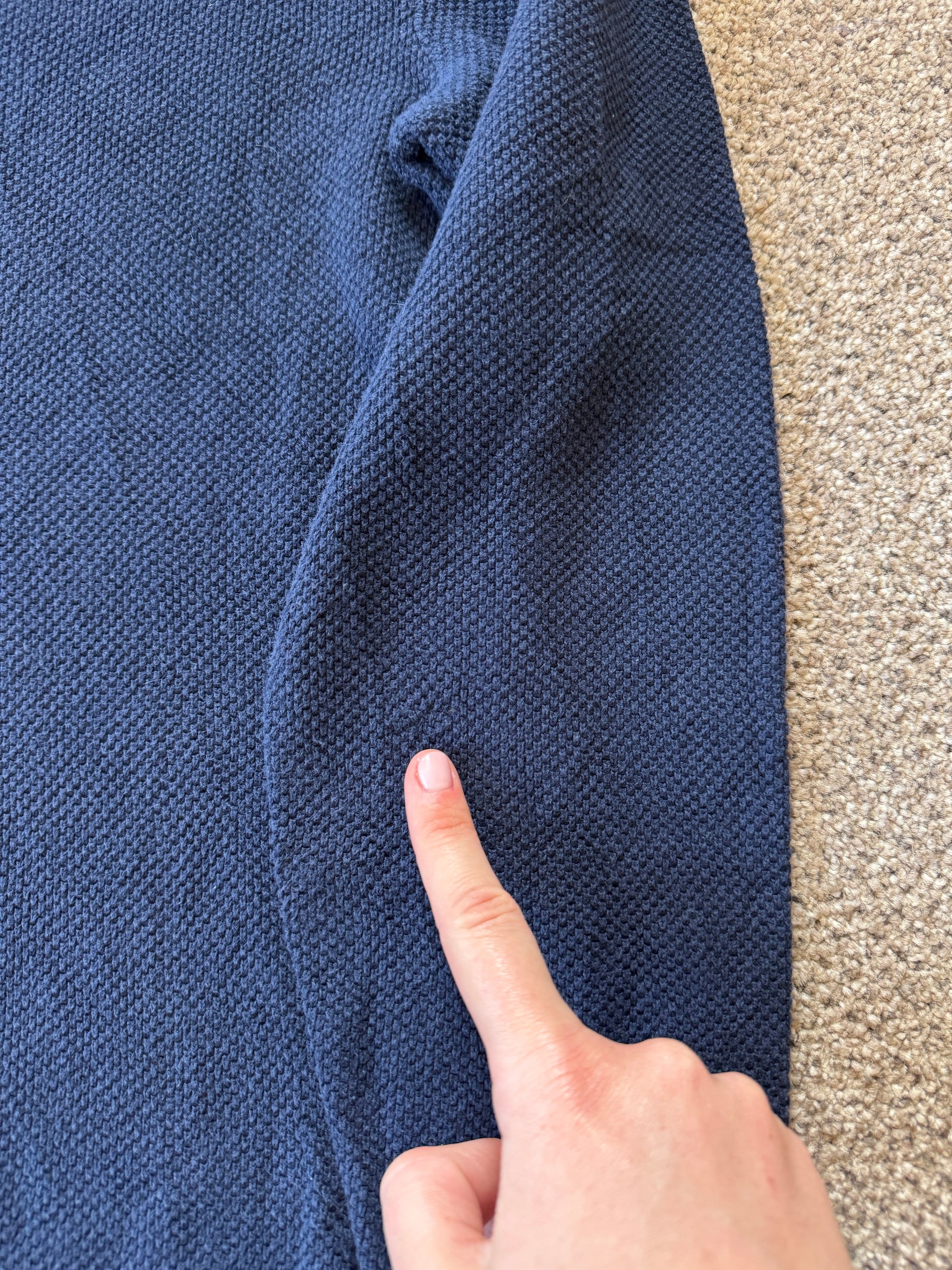 Medium Gap Navy V-Neck Jumper