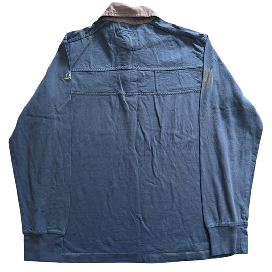 Medium Angelo Blue Rugby Shirt