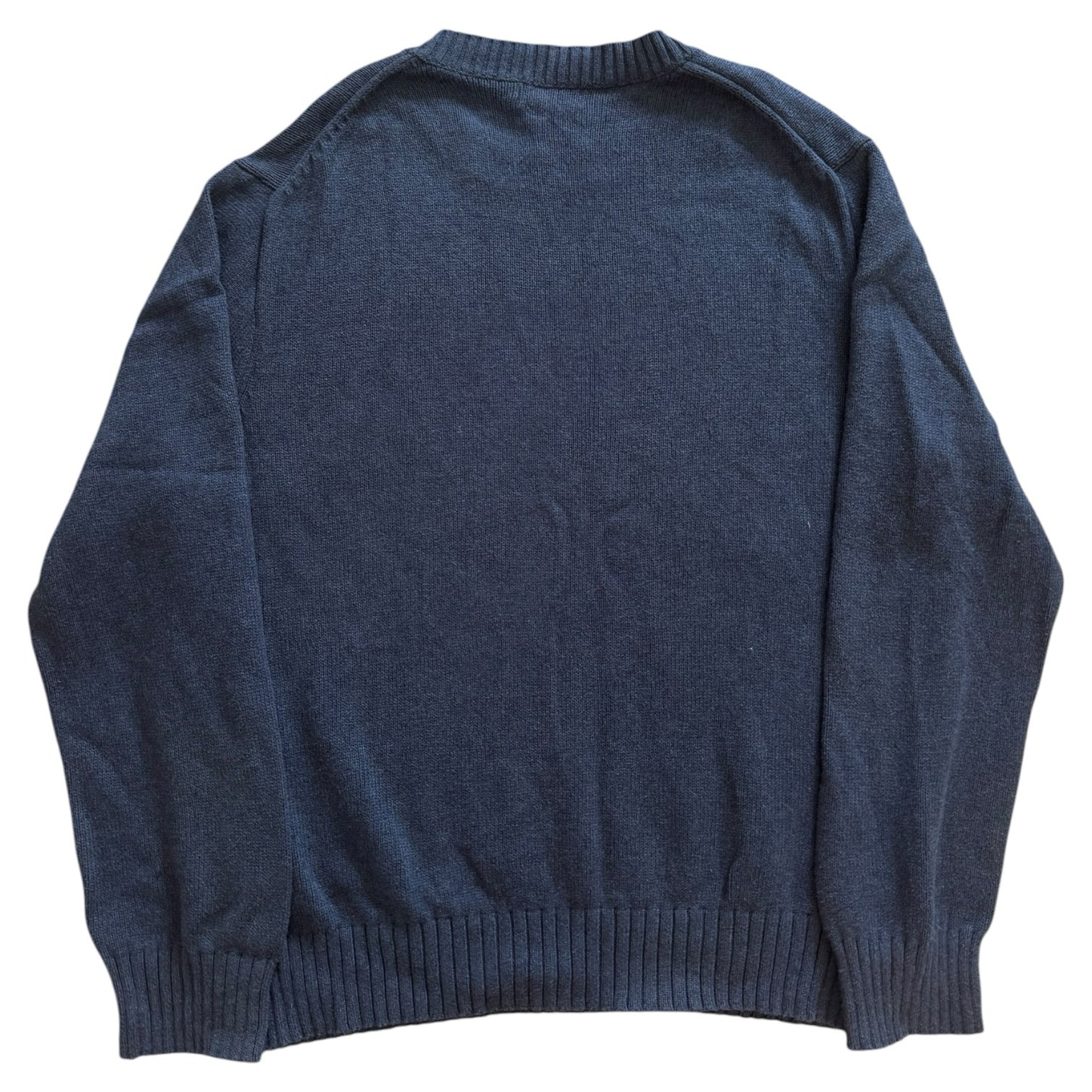 Extra large Nautica Navy Heavy Knit Jumper