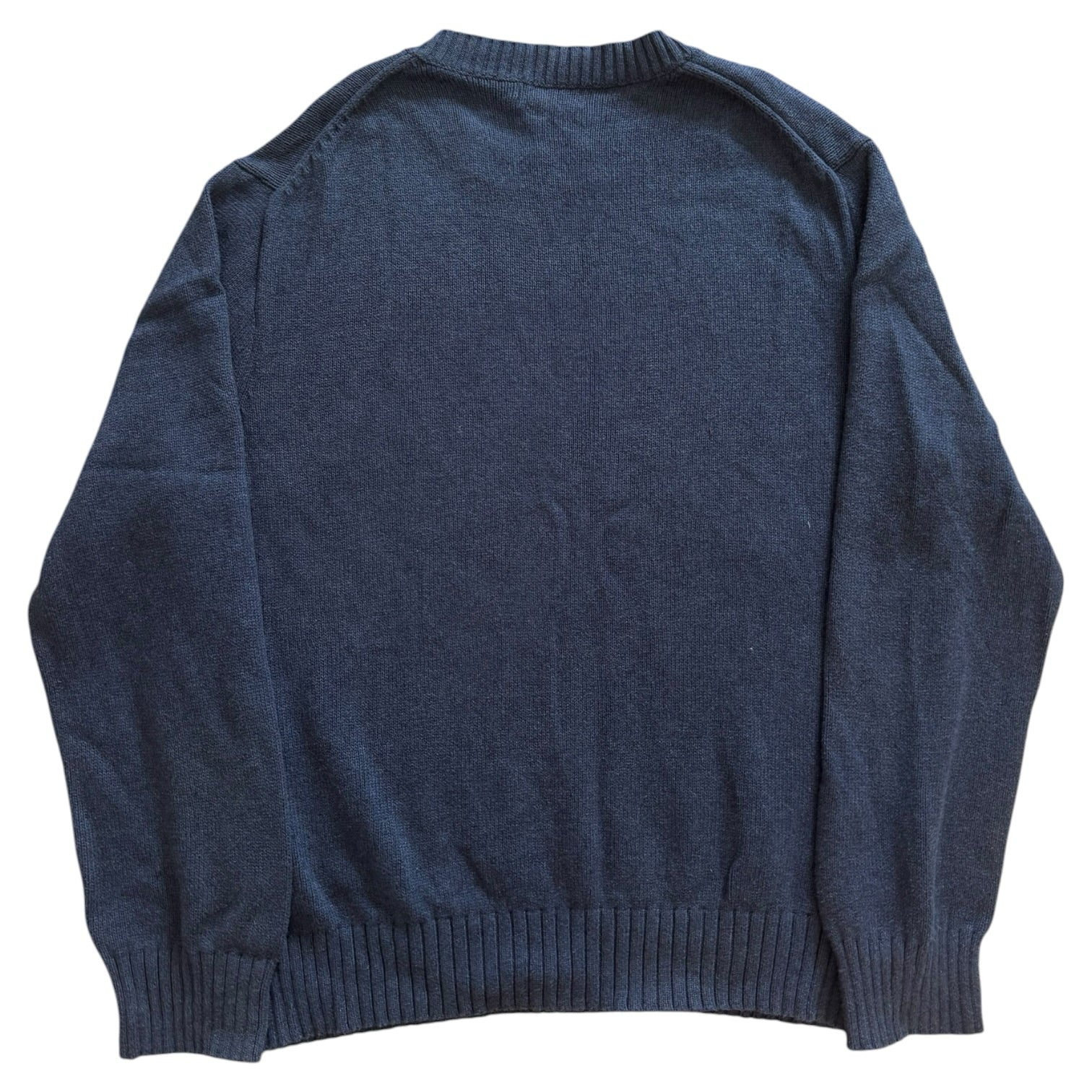 Extra large Nautica Navy Heavy Knit Jumper