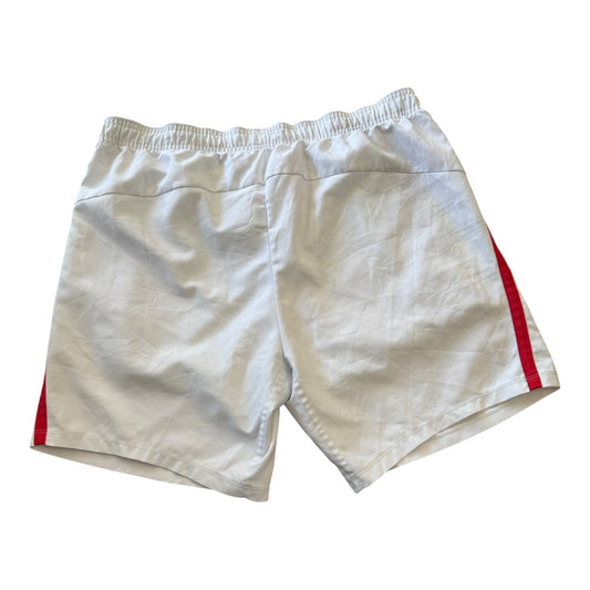 Large Umbro White England Football Shorts
