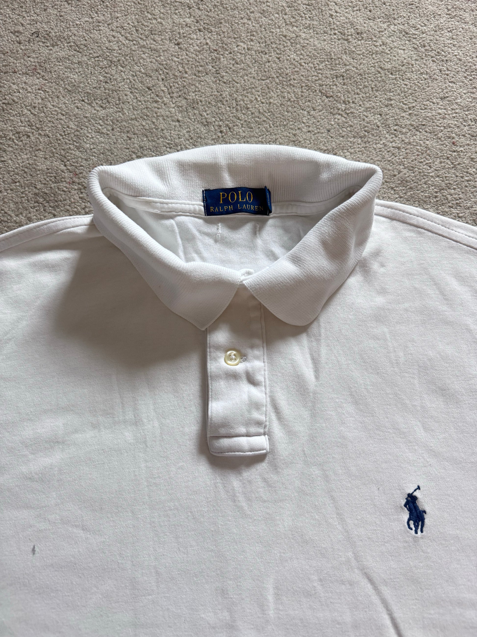 Extra large Ralph Lauren White Polo Shirt